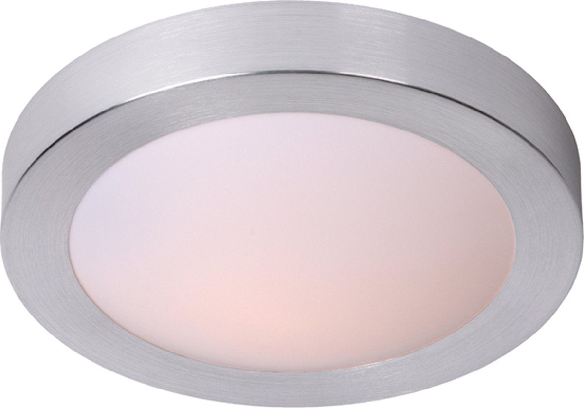 Lucide Fresh - plafonnier (plafonnier) salle de bain - ø 35 cm - 2xe27 - ip44 - chrome mat