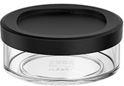 Mepal compartiment pour pot à déjeuner ellipse - 200 ml - compartiments supplémentaires pour pot à déjeuner 500 ml - tasse à yaourt et tasse à muesli à emporter - passe au lave-vaisselle - noir nordique