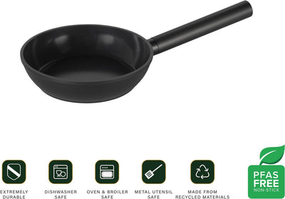 Poêle Combekk Forest Easy ø 20 cm - 100% recyclée - sans PFA - convient pour induction - revêtement antiadhésif en céramique
