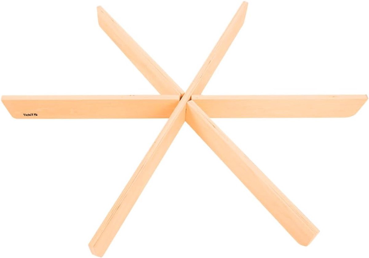 Table de découverte d'ambiance sensorielle Tickit avec ensemble de séparateurs de découverte en bois