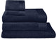 Ensemble combiné hippocampe ensemble textile de bain pur 5 pièces indigo (2xgd+2bd+1xdl)