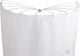 Scelskin scealskin shower rideau ride umbrella corner modèle chrome -colored