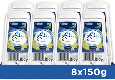 Désodorisant gel Glade marine (8x 150gr)