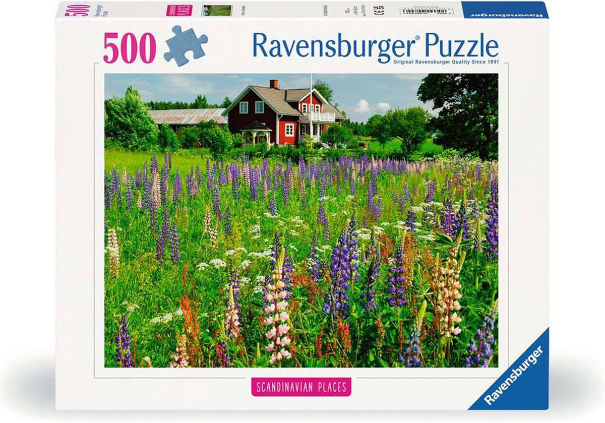 Ravensburger Jigsaw Puzzle Bauernhof à Schweden, 500e.