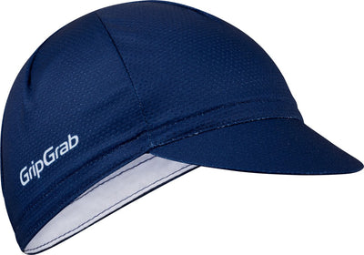 Gripgrab - casquette de cyclisme d'été légère casquette de cyclisme en maille casquette de cyclisme rétro casquette de casque de protection UV - bleu marine - unisexe - taille m l (57-63 cm)