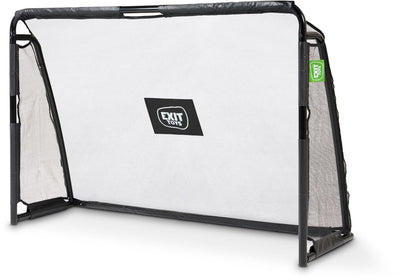 Exit toys exit but de football en acier maestro 180x120cm - but de football - pour enfants - jardin - noir