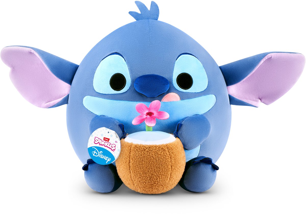 Peluche Snackles Disney de 35 cm (point) de Zuru
