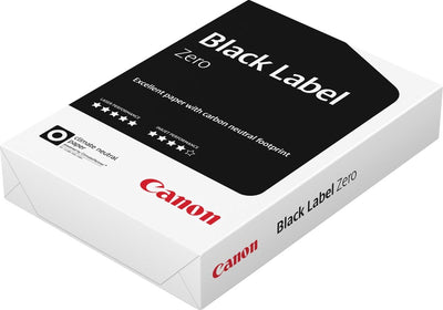 Papier d'impression Canon - étiquette noire zéro - fsc - a4 - 80 grammes - 1 paquet de 500 feuilles