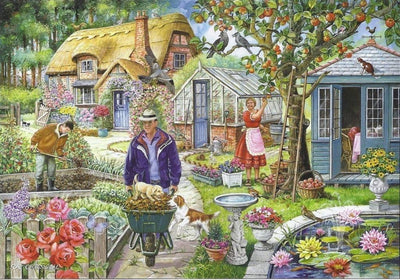 Maison des puzzles n°1 - dans le jardin puzzle 1000 pièces