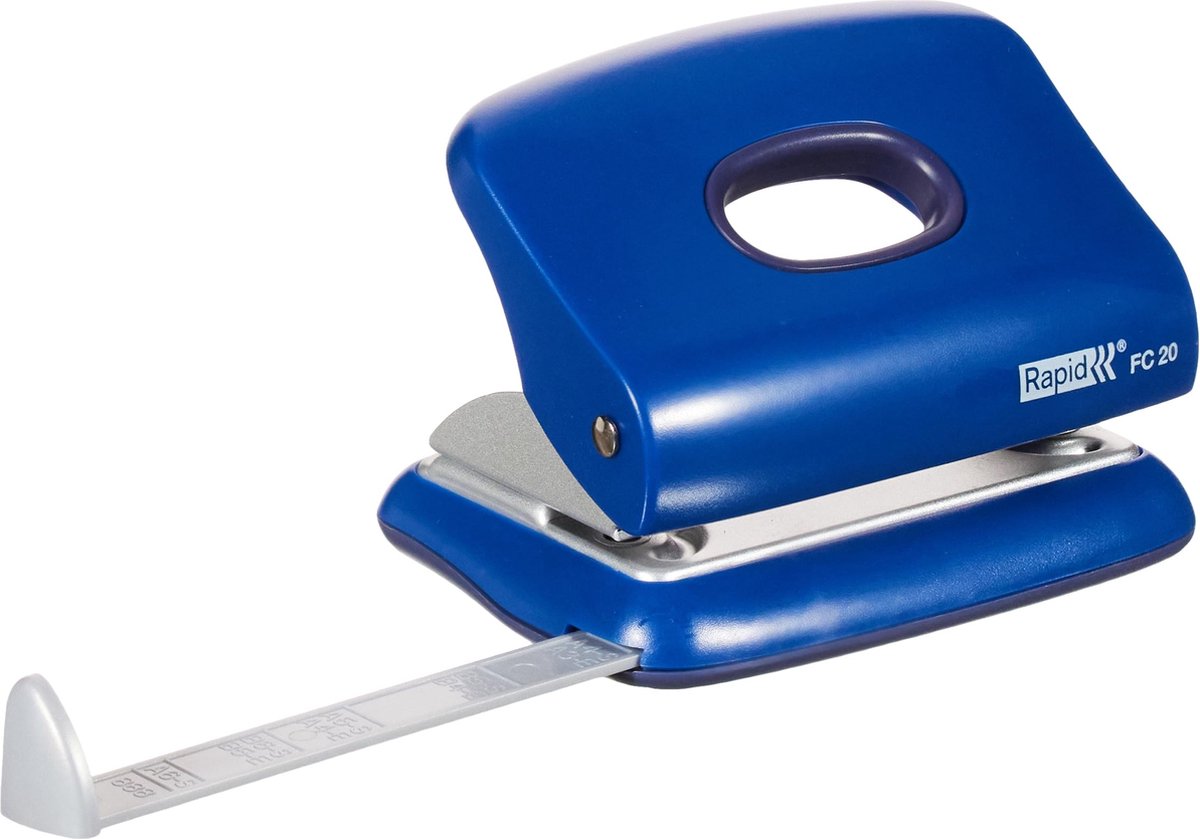 Perforatrice rapide 2 trous FC20 bleu