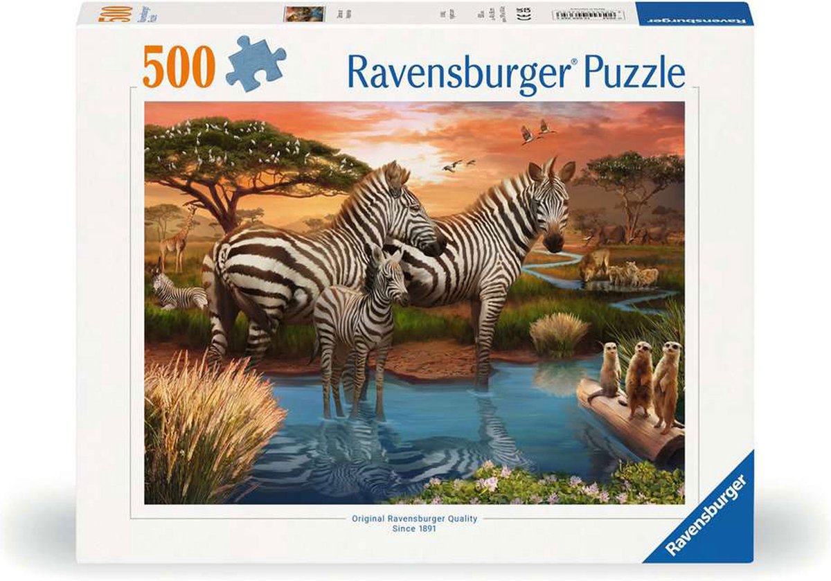 Ravensburger Zebras à la boisson, 1000st.