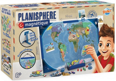 Buki france buki - carte du monde magnétique
