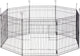 Beeztees simi lapin - xl - enclos pour rongeurs avec porte - 8 panneaux - panneau 58x62 cm - dia 155 cm