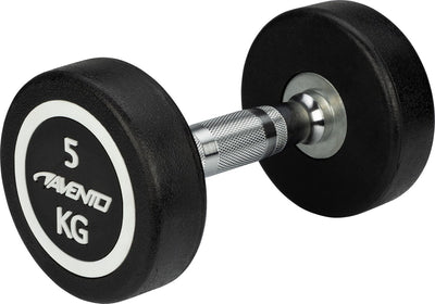 Haltère Avento - haltère 5 kg - acier noir