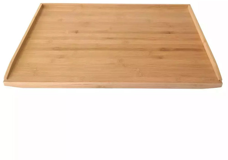 Kinghoff kh-1683 planche à découper en bambou planche de service | grand format 55x43 cm | planche à découper avec bord relevé | pour pâte, pâtes légumes