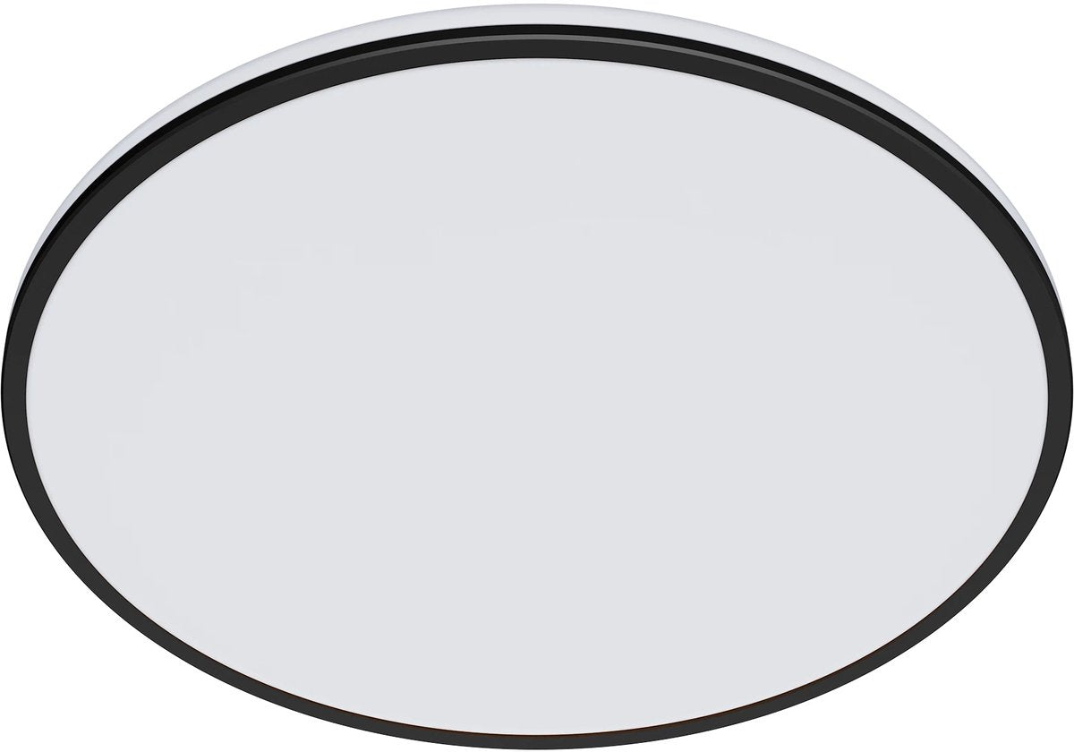 Philips LED Plafonnier Philips Ozziet - rond - noir - 22w 27k