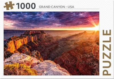Puzzle Rebo grand canyon usa - 1000 pièces - à partir de 6 ans