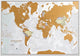 Maps international scratch the world® - Version anglaise avec finition luxueuse -