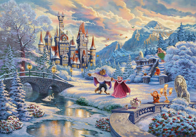 Schmidt - Disney La Belle et la Bête - Enchantement hivernal - 1000 pièces - Puzzle