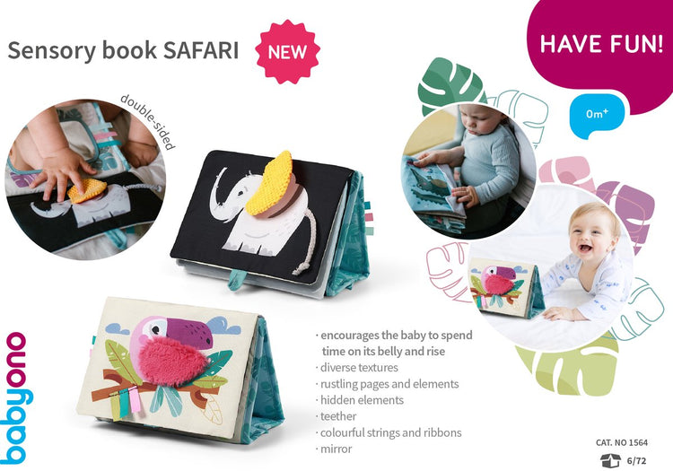 Babyono baby ono safari livre de sensations sensorielles
