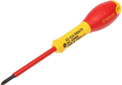 Stanley outils à main tournevis fatmax phillips vde ph0 x 75mm - 0-65-414