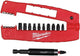 Milwaukee accessoires chocwave gen ii jeu d'embouts à vis v2 - 4932430910