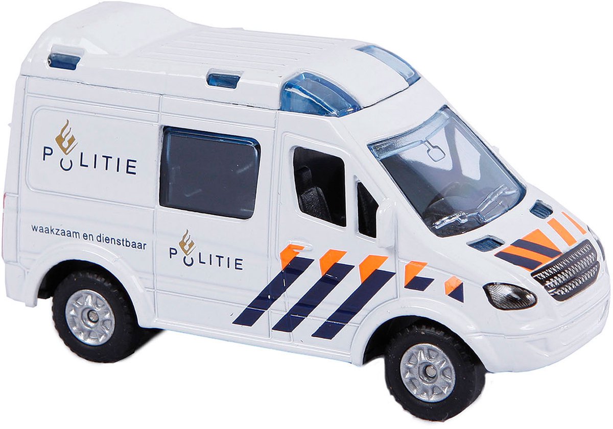 Kids Globe Die Cast Police Car NL, 8cm