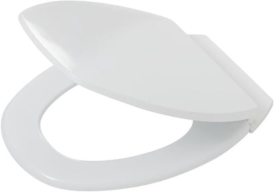 Tiger logston - siège de toilette - siège de toilette - nettoyage facile - mdf - fsc - blanc