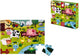 Janod - puzzle tactile - animaux de la ferme - 20 grandes pièces