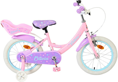Vélo enfant Volare Olivia - filles - 16 pouces - rose