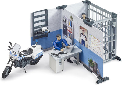 Station de police de Bruder Bworld avec moteur de police