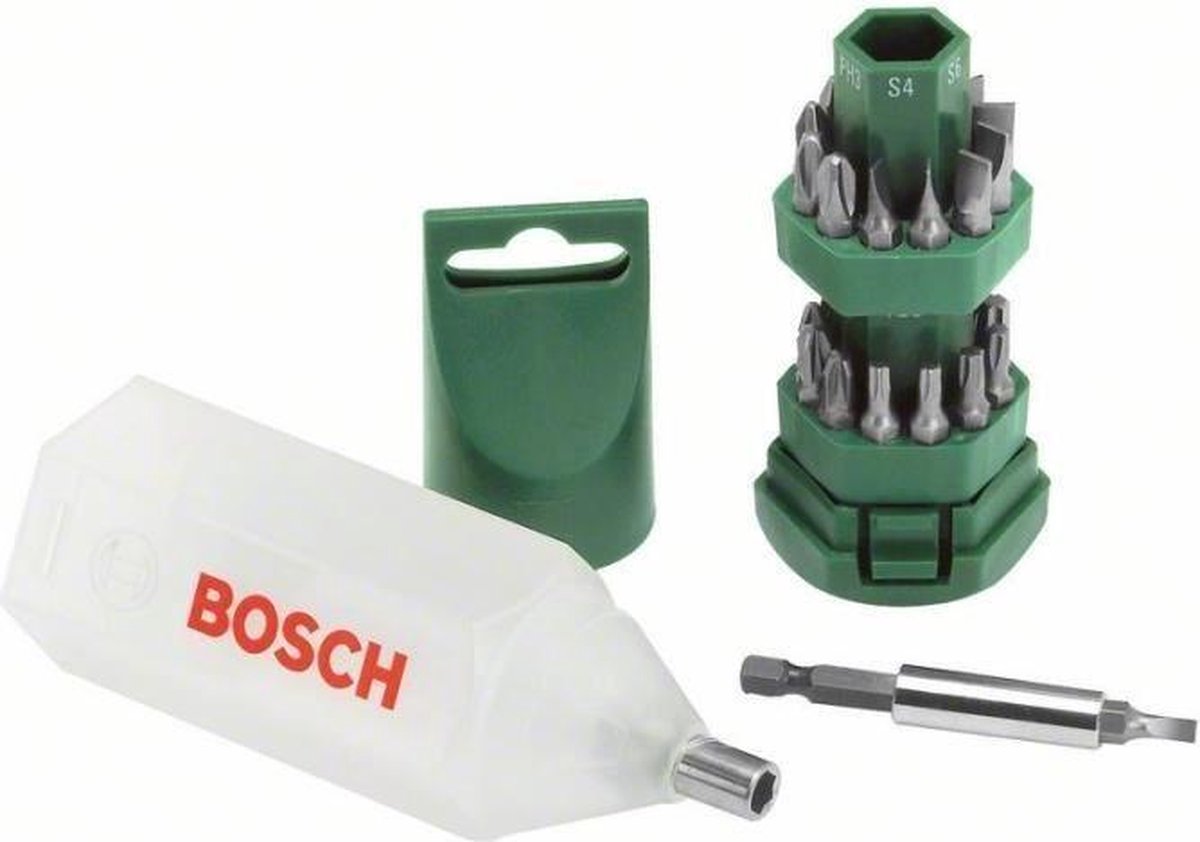 Jeu d'embouts Bosch - distributeur big-bit - 25 pièces