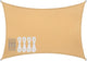 Toile d'ombrage Abbey Camp - pes - 3 x 4 m - sable - toile solaire - anneaux en acier inoxydable - parasol