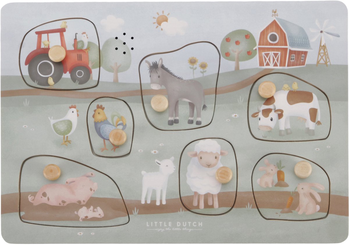 Tiamo Little Farm Sounds Puzzle