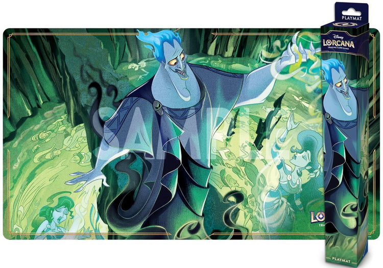 Disney Lorcana Ravensburger - tapis de jeu - art 2 set 8 hadès - jeux de cartes à collectionner