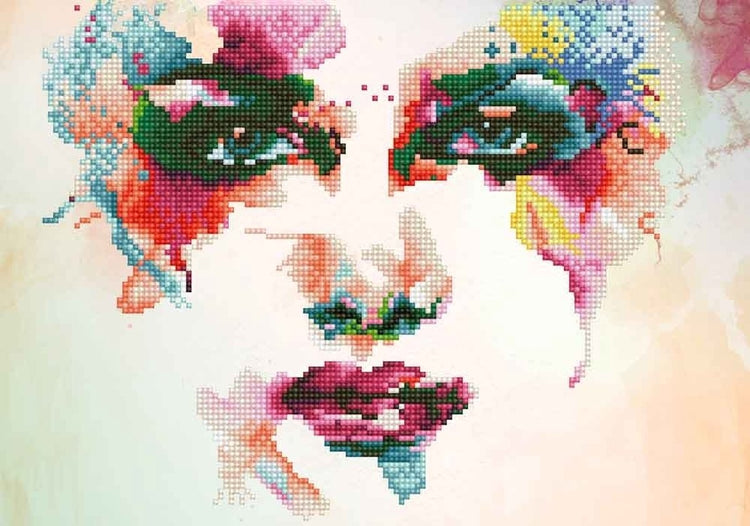 Diamond dotz® Diamond Dotz Rainbow Dream - Peinture diamant - 5 542 dotz - 41x27 cm