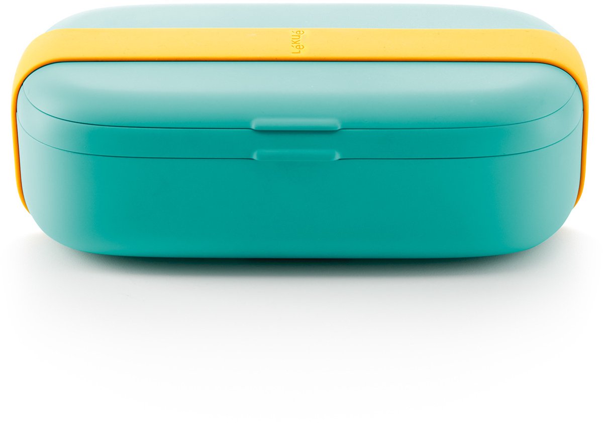 Lékué lunch box boîte à pain à emporter - 0,5 l - turquoise
