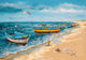 Puzzle Castorland - collection d'art matin au bord de la mer 500 pièces.