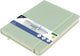 Carnet de croquis Kangaro - a5 - menthe - couverture rigide en pu - avec élastique et ruban - k-861224