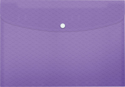 Dossier de projet Esselte colour'breeze a4 - dossier en plastique transparent pour ranger les papiers - lot de 3 - lavande