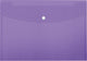 Dossier de projet Esselte colour'breeze a4 - dossier en plastique transparent pour ranger les papiers - lot de 3 - lavande