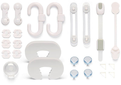 Kit de sécurité Dooky - ensemble complet de sécurité bébé de 25 pièces - maison à l'épreuve des enfants sans outils
