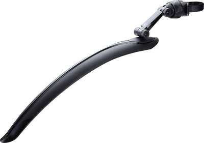 Bbb cycling road catcher garde-boue arrière - montage sur tige de selle - garde-boue de vélo de course - 28 pouces - noir - bfd-04