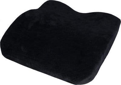 Coussin de siège auto Carpoint en mousse à mémoire de forme – ergonomique – 39x39x9 cm – housse lavable – confort d'assise supplémentaire