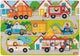 Goki Wooden Fond de fond Puzzle dans les rues, 7e.