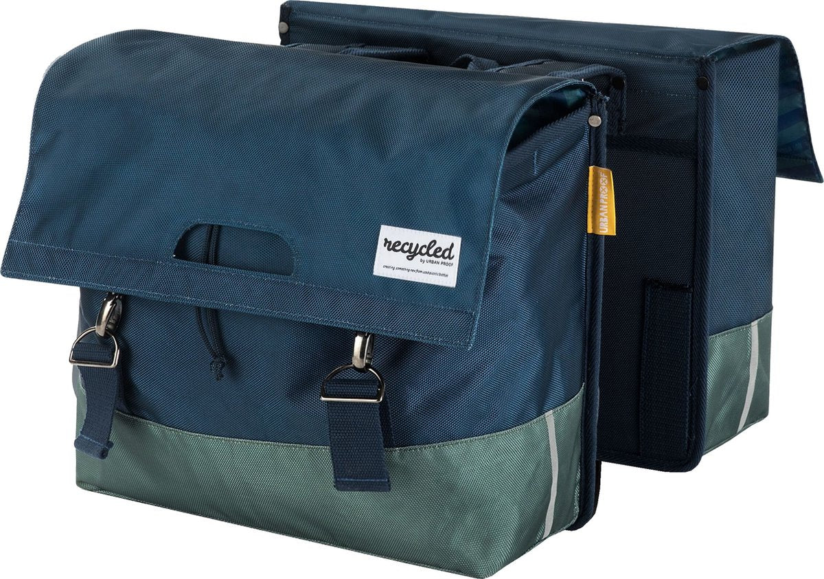 Sac à vélo double vélo urbain à l'épreuve urbaine 40L Green bleu