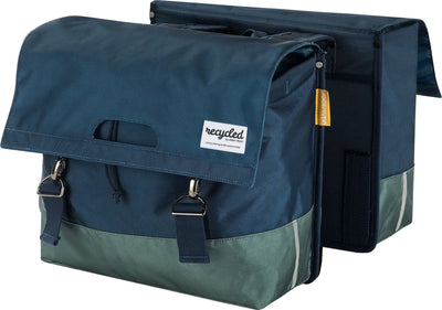 Sac à vélo double vélo urbain à l'épreuve urbaine 40L Green bleu