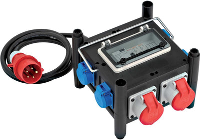 Brennenstuhl Distributeur de courant en caoutchouc compact BSV 3 FI 16 2 IP4