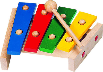Goki xylophone bois l22,5cm, couleurs primaires, 3+