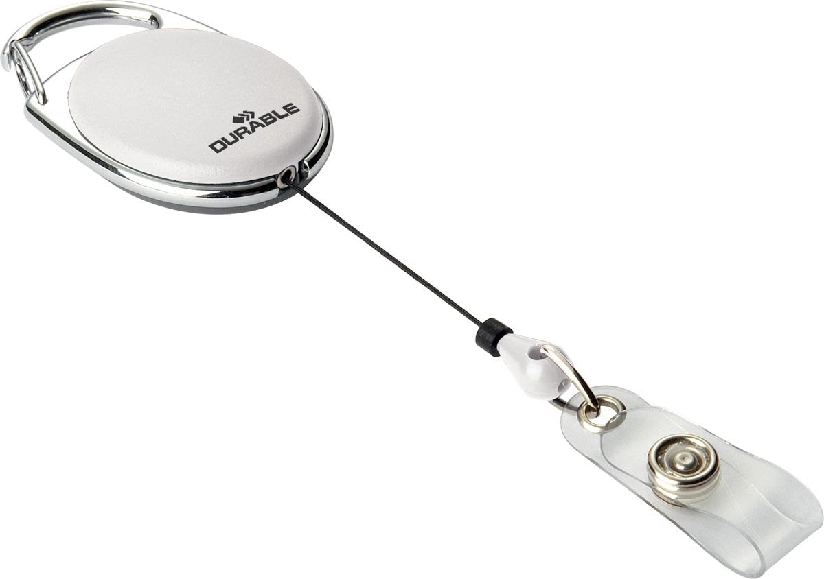 Style jojo durable - 8324 clip à rouleau pour cordon de bouton-poussoir par lots blanc 0,8 m 10 pièces paquet 832402 10 pièce(s)